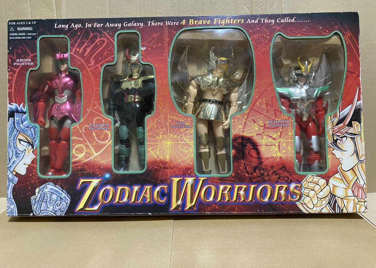 パチ系【ビッグサイズ】4体セット 無版権 黄金使用 聖闘士星矢 当時物 聖闘士クロス フィギュア 1980年 聖闘士聖衣大系 デッドストック拍卖