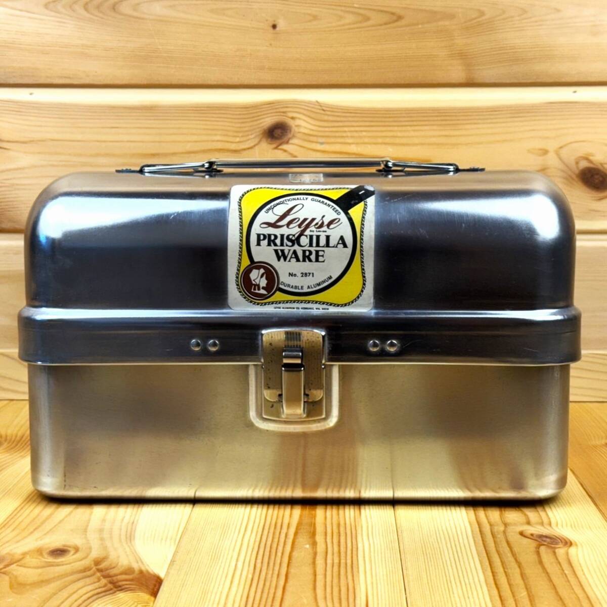 Leyse PRISCILLA WARE プリシラ ウェア ランチボックス アルミ ヴィンテージ ビンテージ 炭鉱夫 USA拍卖