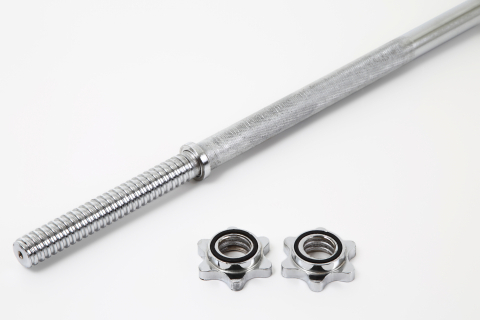 120cm バーベル用シャフト28mm用 ストレートシャフト拍卖