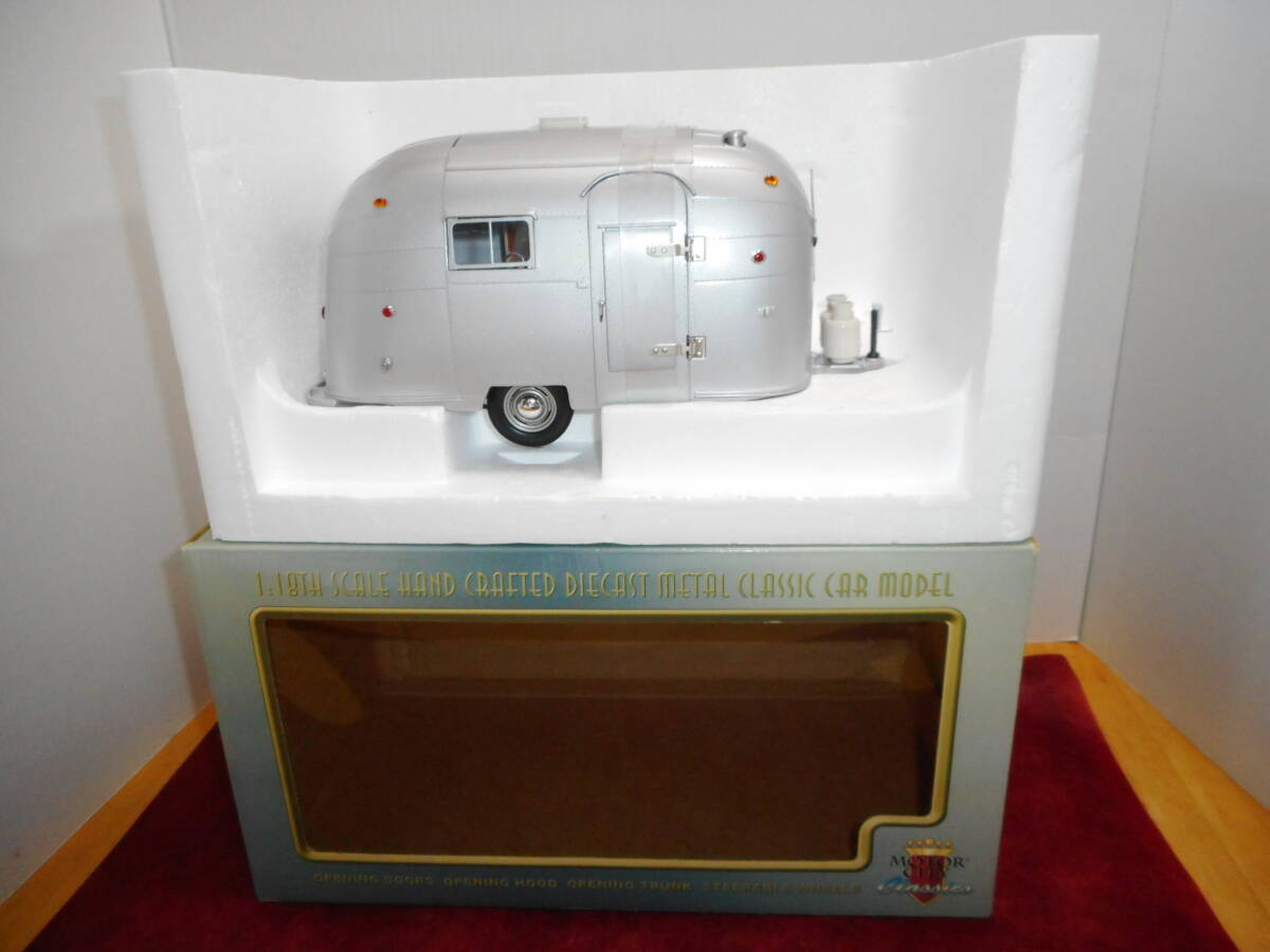 ☆超希少|Motor City Classics 1/18 エアストリーム キャンピングトレーラー《シルバー》☆250605拍卖