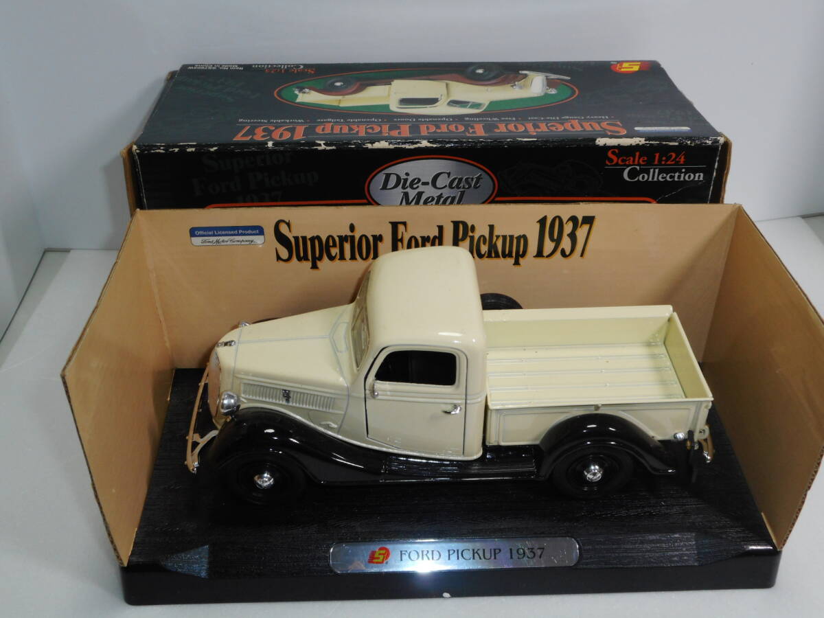 ☆即決・SUNNY SIDE LTD 1/24 フォード Super Pickup 1937年式 ビンテージモデル 希少品☆250605拍卖