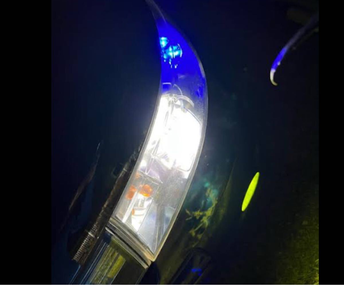 T10 LEDポジションランプ ブルー12V5W400ルーメン 4個セット拍卖