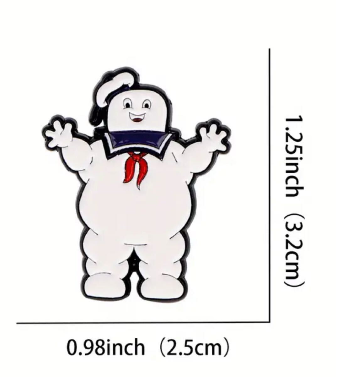 マシュマロマン ピンバッジ ゴーストバスターズ拍卖