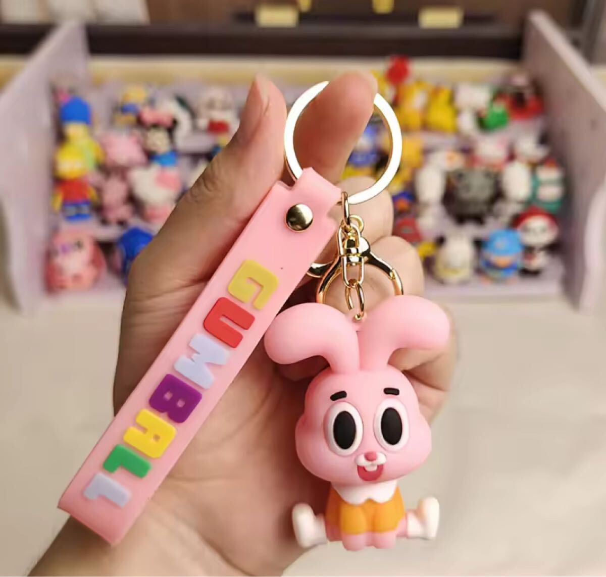 ガムボール ラバーキーホルダー ストラップ拍卖