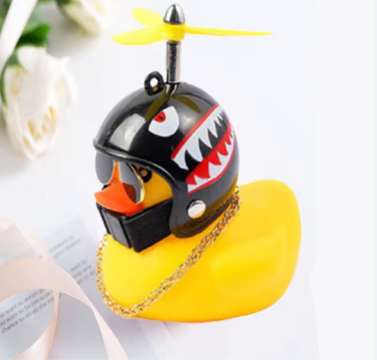 アヒル隊長 ヘルメット 自転車 プロペラ拍卖