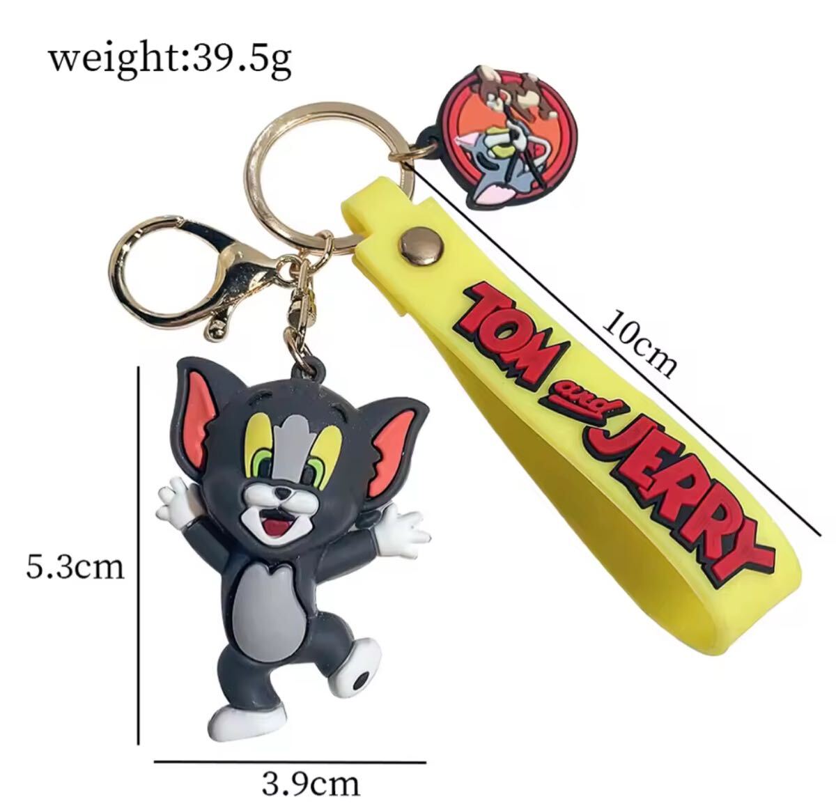 トムとジェリー キーホルダー 立体 ストラップ拍卖