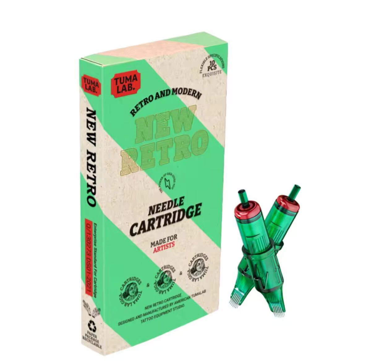 タトゥー TATTOO カートリッジ 20個入り ニードル 5本カーブ拍卖