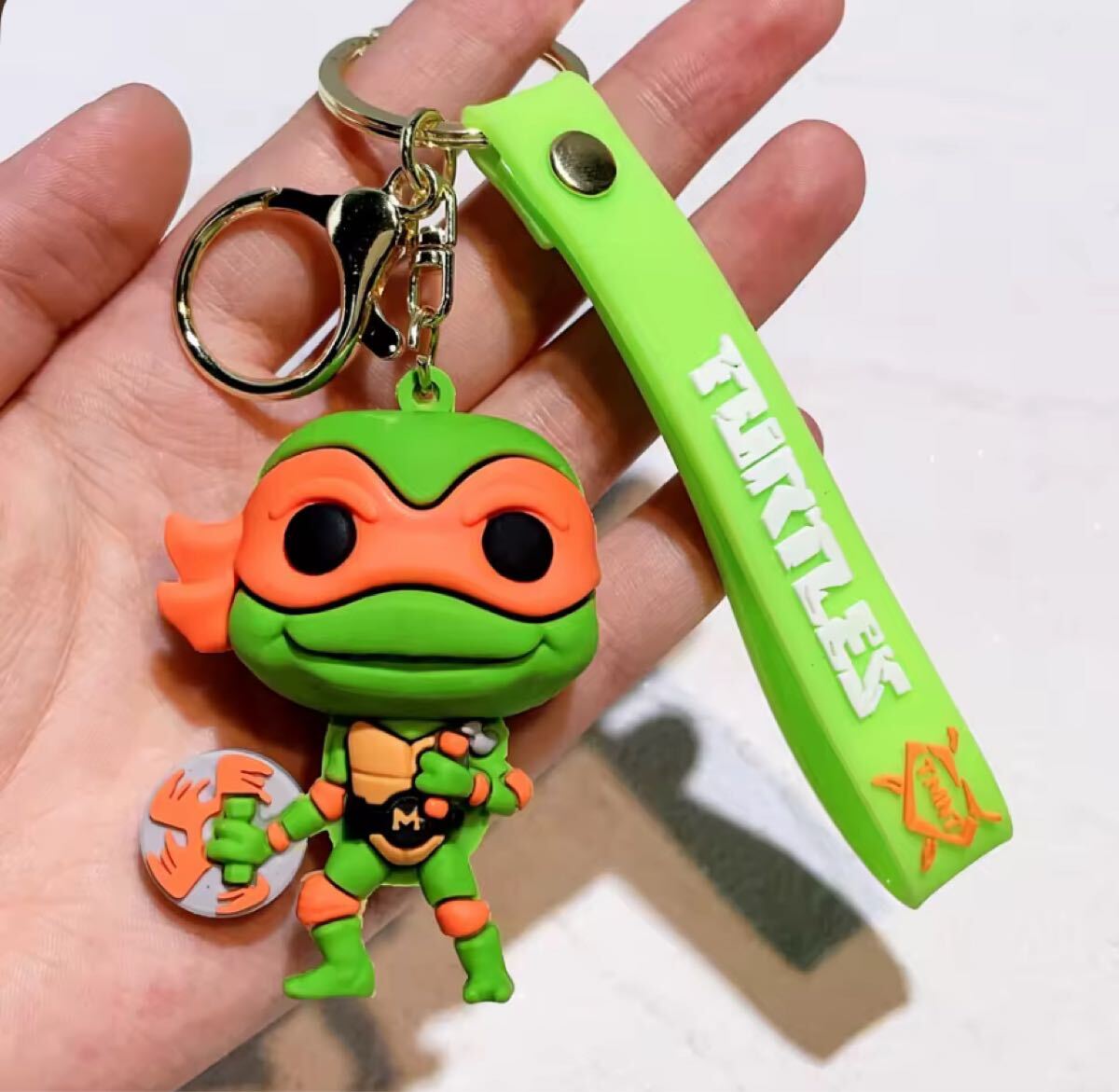 タートルズ ラバーキーホルダー ストラップ拍卖