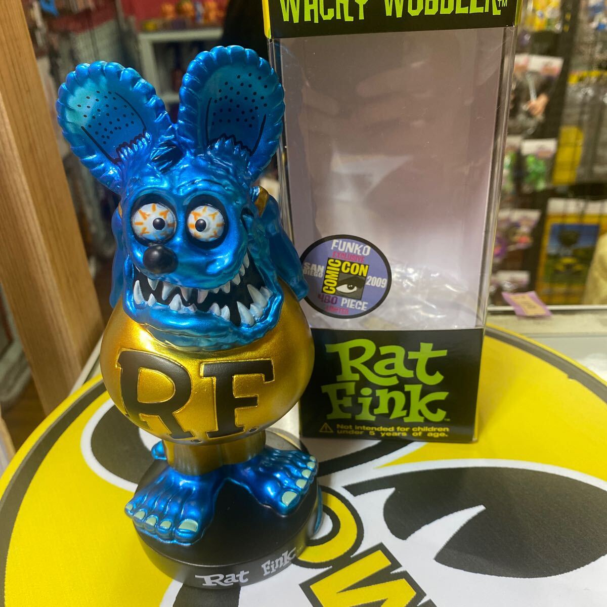 ラットフィンク ソフビ フィギュア Rat Fink拍卖