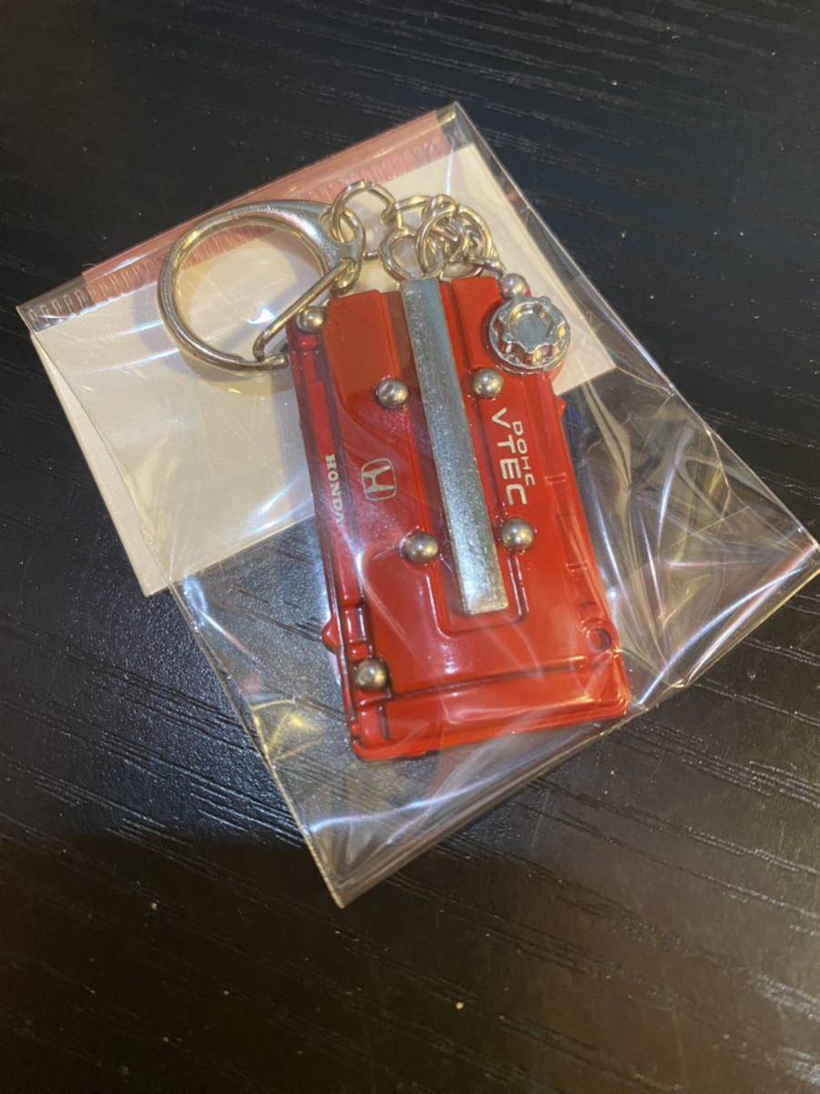 ホンダ HONDA VTEC キーホルダー レッド JDM拍卖