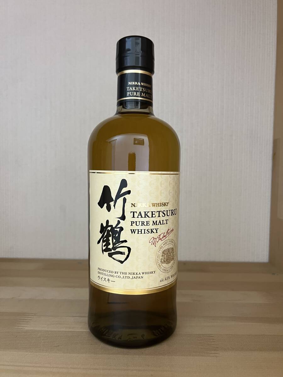 即決 ニッカ 竹鶴 700ml 43° 1本 ギフトにも最適拍卖