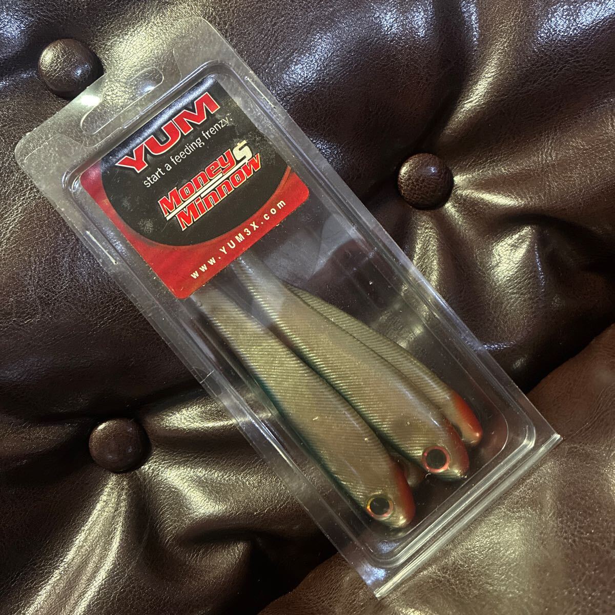 レア 入手困難 箱割れあり 5インチ ヤム デッドストック マネーミノー ブルーギル YUM money minnow アメリカ スイムベイト バス拍卖