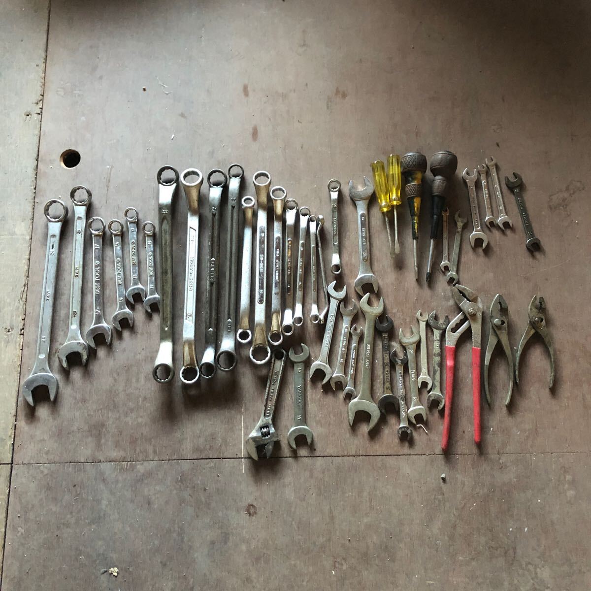 工具 コンビネーションレンチ メガネレンチ スパナ セット DIY拍卖