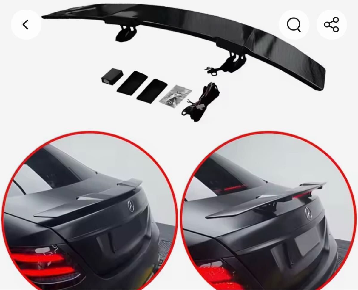 リアウィング 汎用 可変機能付き 新品未使用品拍卖