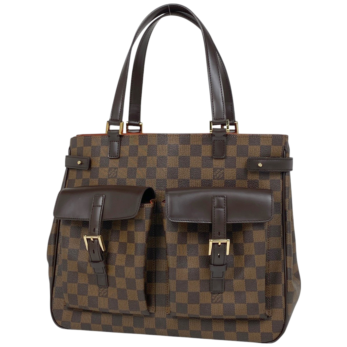 【在庫一掃】 ルイ・ヴィトン ユゼス ショルダーバッグ 手提げ トートバッグ ダミエ ブラウン N51128 【中古】拍卖