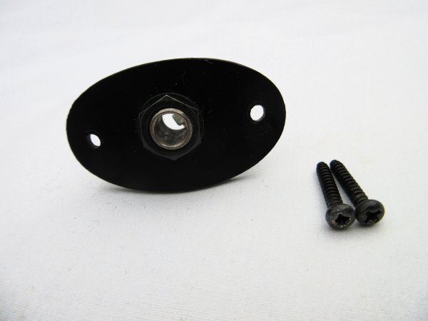 Greco グレコ プラ製ジャックプレート&ジャック オーバル型 80年代 程度良し 86年製Greco JJ-R1拍卖