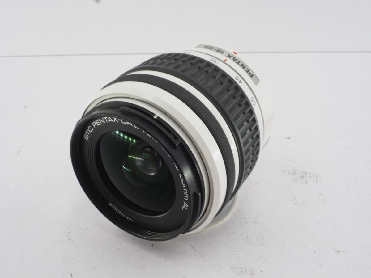 ★実用品★ペンタックス PENTAX SMC PENTAX-DA L 18-55mm F3.5-5.6 AL ホワイト #A3698拍卖