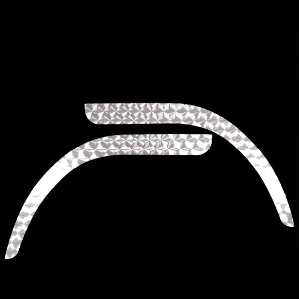 期間限定!20%オフセール♪三菱ふそう ブルーテックキャンターワイド フェンダーパネル ウロコ柄 左右セット【RQFP4F】拍卖