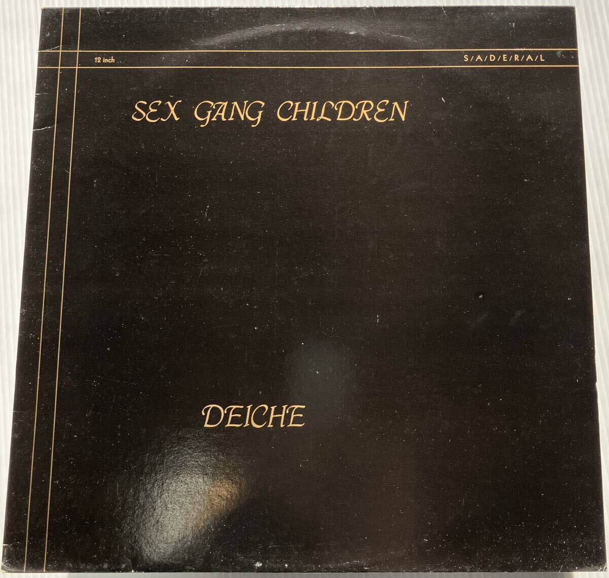 希少 UK ORIG 12inch SEX GANG CHILDREN DEICHE (Extended Re-mix) Saderal SLS 12 001拍卖