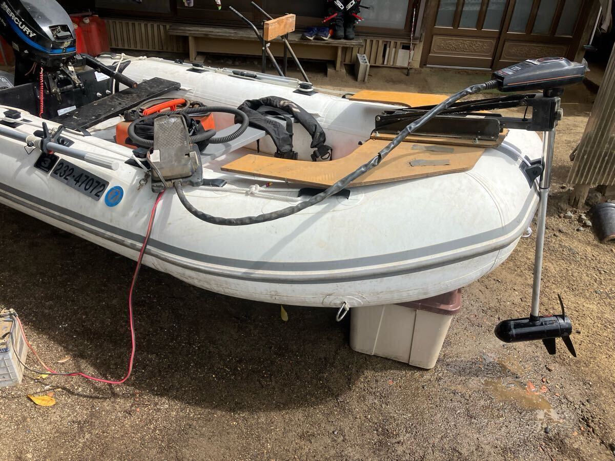 アキレス ゴムボート 10馬力 船外機 船検切れ拍卖