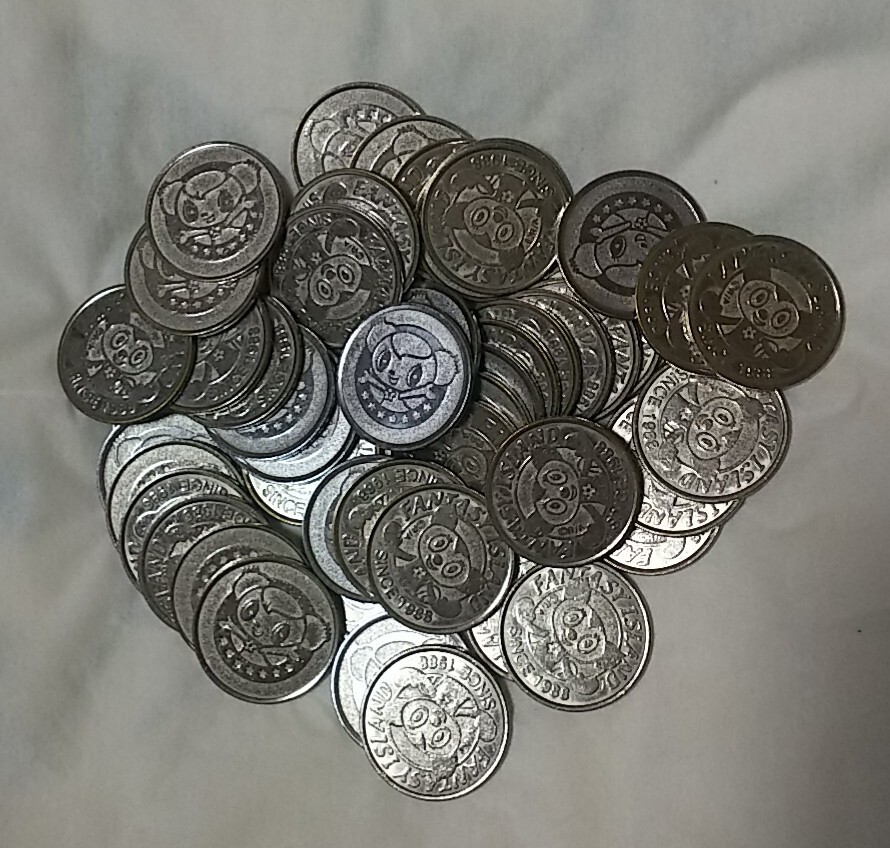 ファンタジーアイランド ファンタジーメダル ゲームメダル メダル モーリーファンタジー ゲームセンター アミューズメント用 1500枚 SEGA拍卖