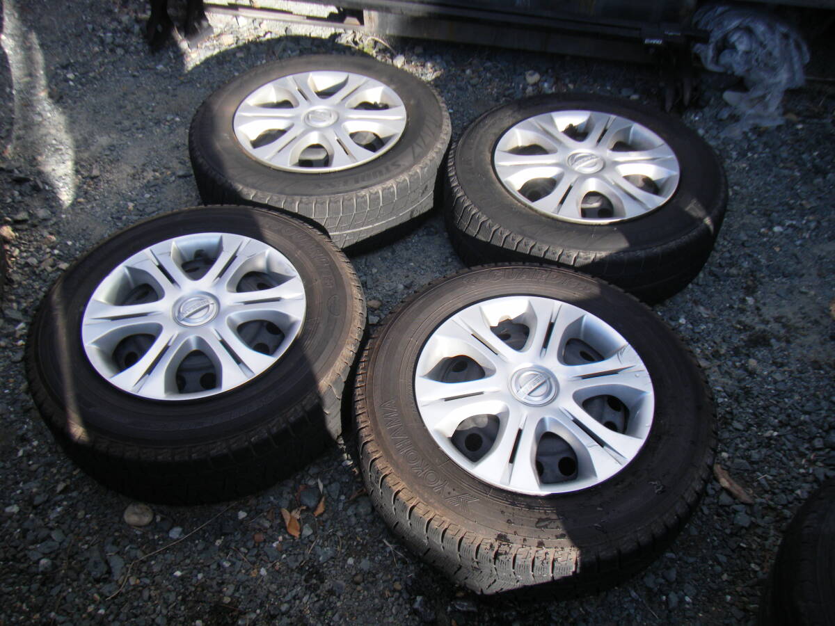 ニッサン プレサージュ 純正 185/70-14 スタッドレス GM26 2拍卖