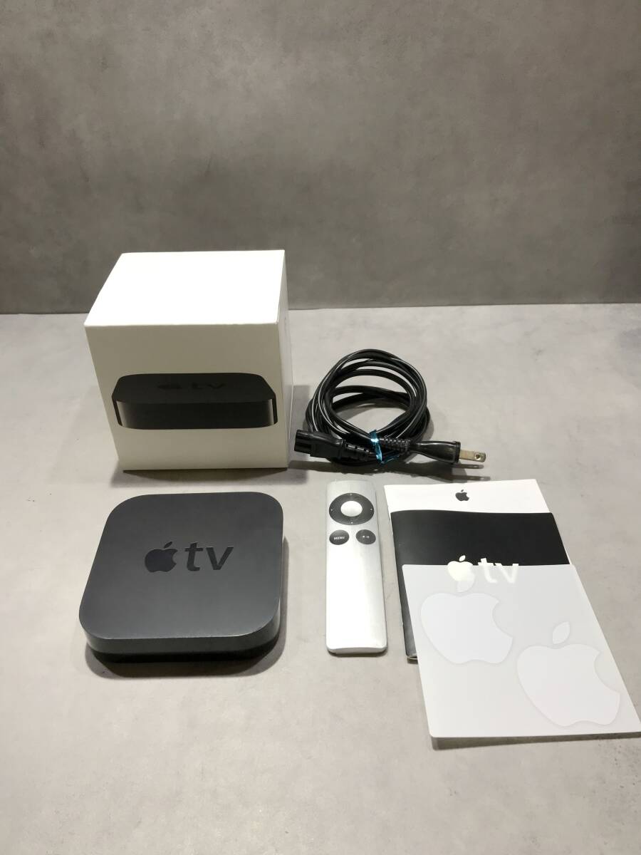 S12164◎Apple TV 第2世代 A1378 リモコン A1294 付属【未確認】250621拍卖