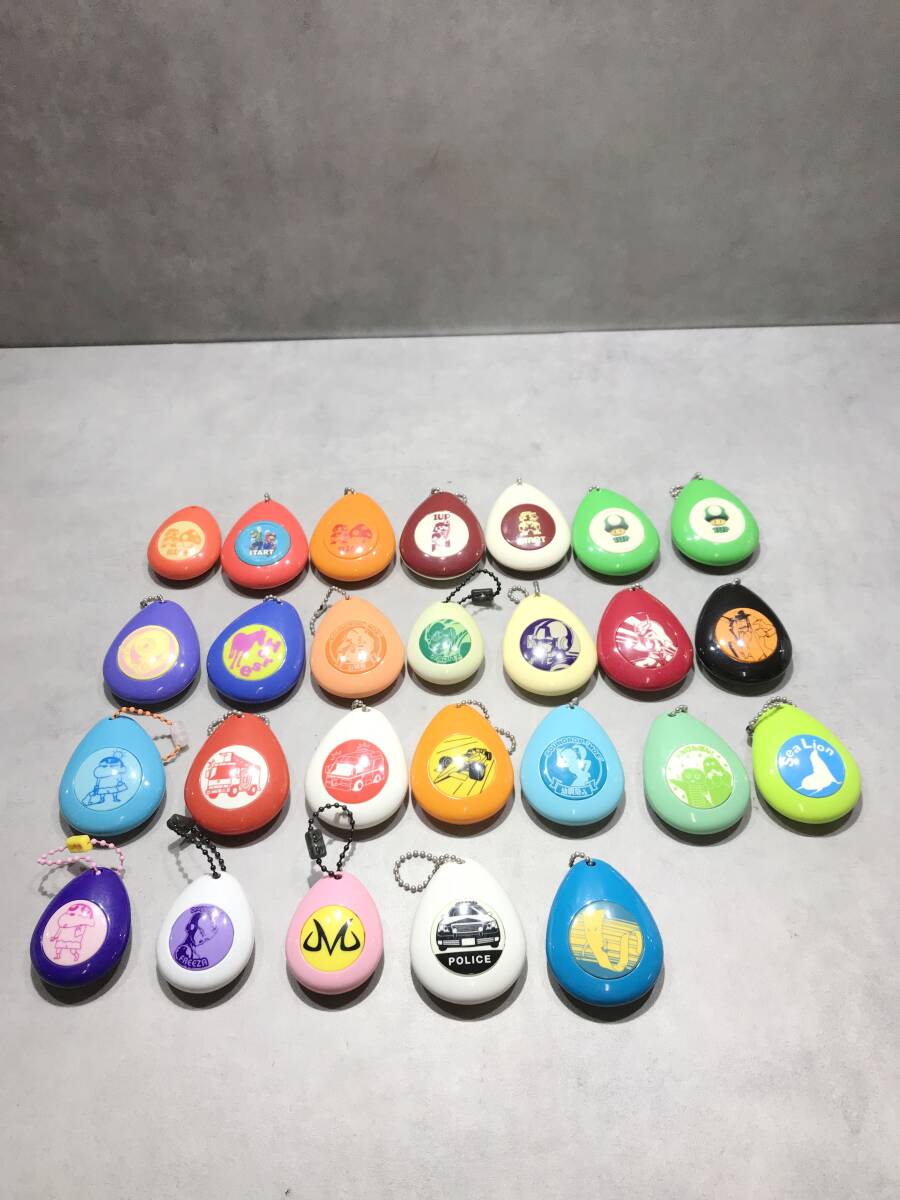 S12272◎BANDAI バンダイ ボイスキーホルダー 26台まとめ マリオ ルパン三世 ドラゴンボール クレヨンしんちゃん 等【ジャンク】250625拍卖