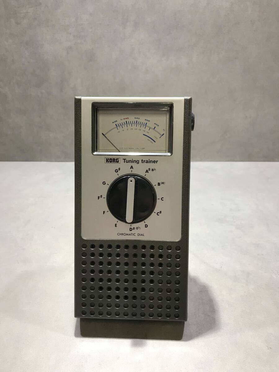 S12327◎KORG コルグ Tuning Trainer TUNER チューナー WT-10A【通電のみ】250626拍卖