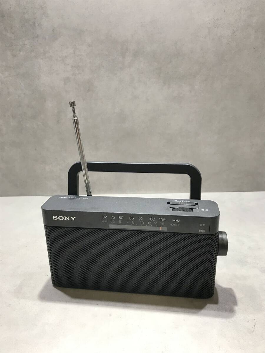 S9922◎SONY ソニー FM/AM ハンディポータブルラジオ ICF-306 ラジオ受信OK 250227拍卖