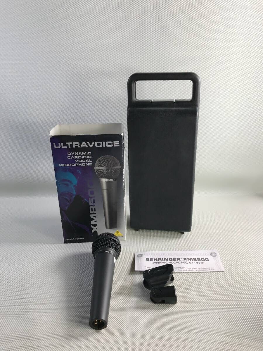 S7058/ULTRAVOICE ウルトラボイス XM8500 家庭用マイク 箱付 【動作品】240805拍卖