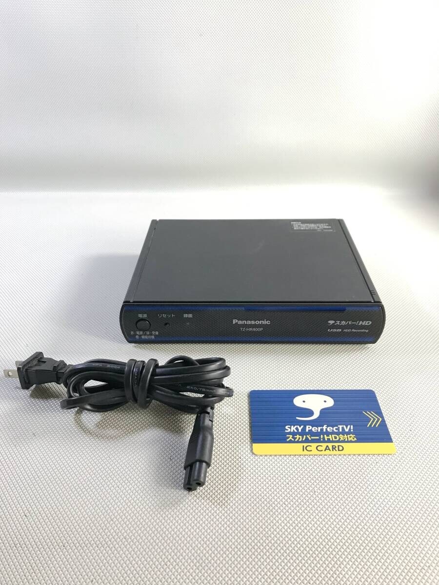S8105/Panasonic パナソニック スカパー デジタルCSチューナー TZ-HR400P 【通電OK】241011拍卖