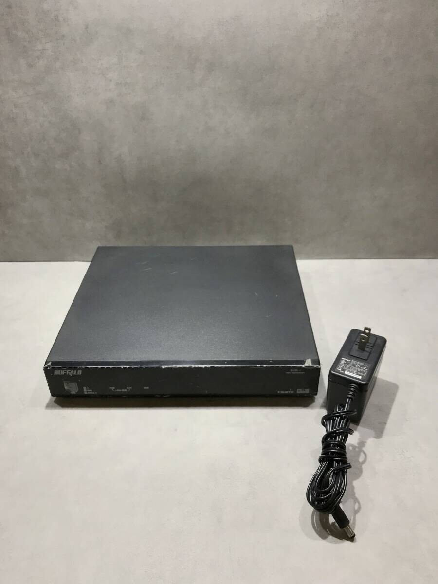 S8995◎BUFFALO バッファロー 地上デジタルチューナー内蔵 HDDレコーダー DVR-1 アダプタ UU324-1220 【通電OK】241218拍卖