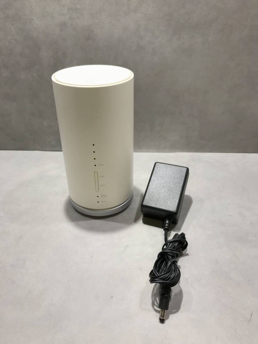 S8997◎UQ WIMAX Speed Wi-Fi HOME L01 Wi-Fiルーター HWS31MWU アダプタ付属【動作品】241218拍卖