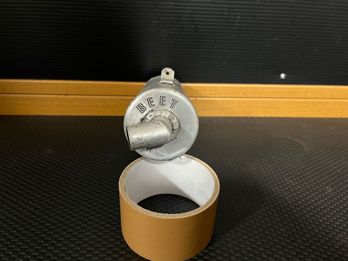 超希少!! 本物! 当時物 BEET サイレンサー オイルキャッチタンク サブチャンバー お宝! RZ RD イシイ CBX FX XJ ゼファー マニア 沖縄拍卖