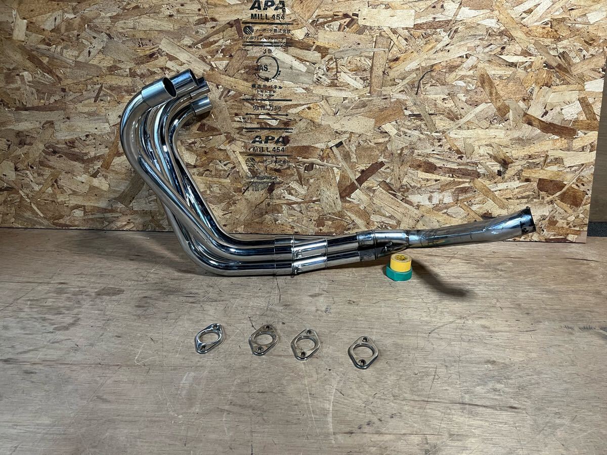 ゼファー400 超希少!! 左出し スネーク管 パステル Z400FX GPZ400F Z400GP 関西 低回転 当時物 beet沖縄旧車會 ワルツ ブレット マルコメ拍卖