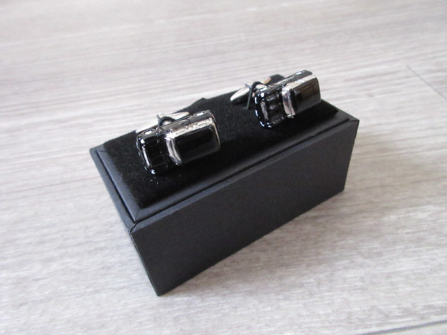 未使用新品 カフスボタン ミニクーパー調 ユニークカフス拍卖