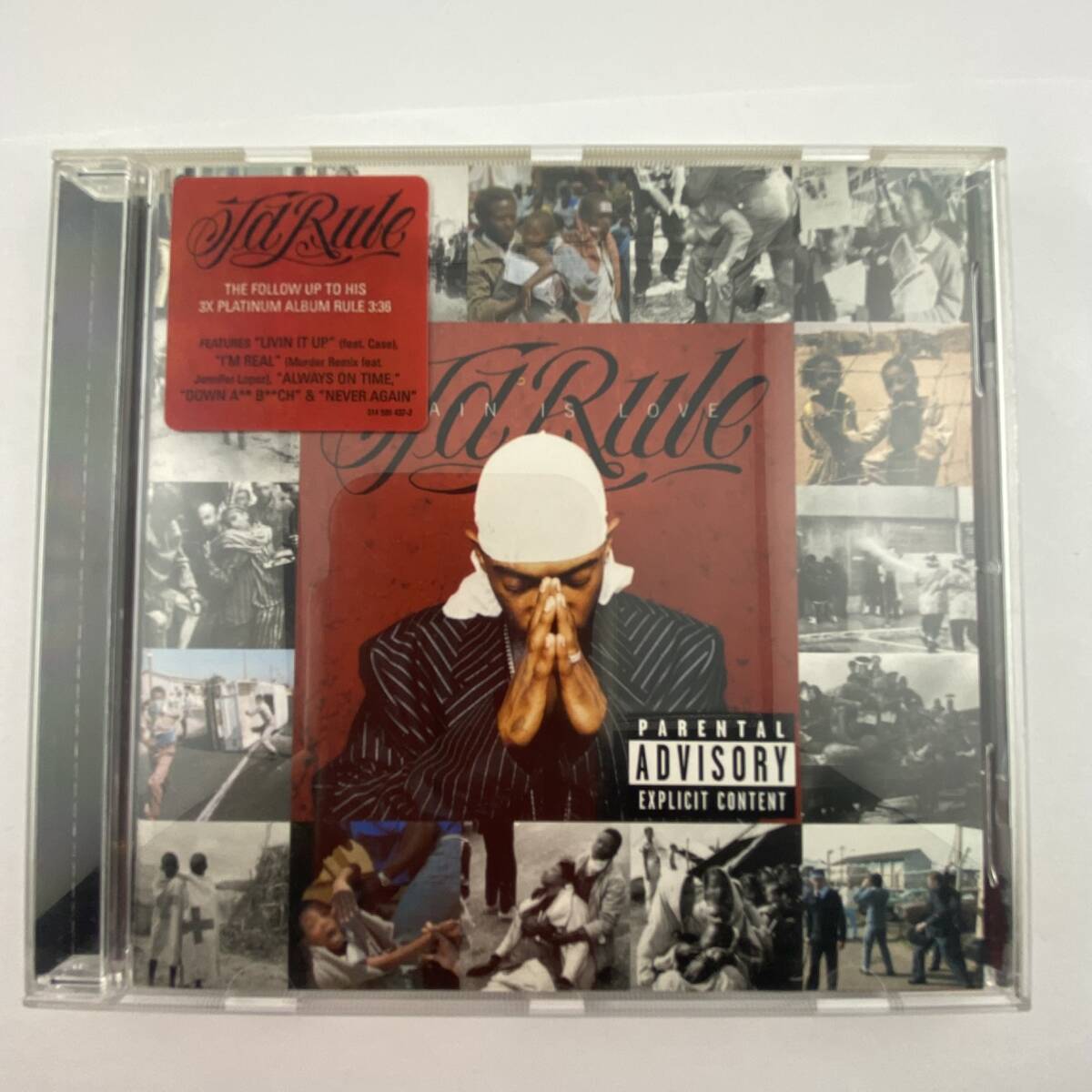 C8294 Ja Rule / Pain Is Love EU盤ハイプステッカー拍卖