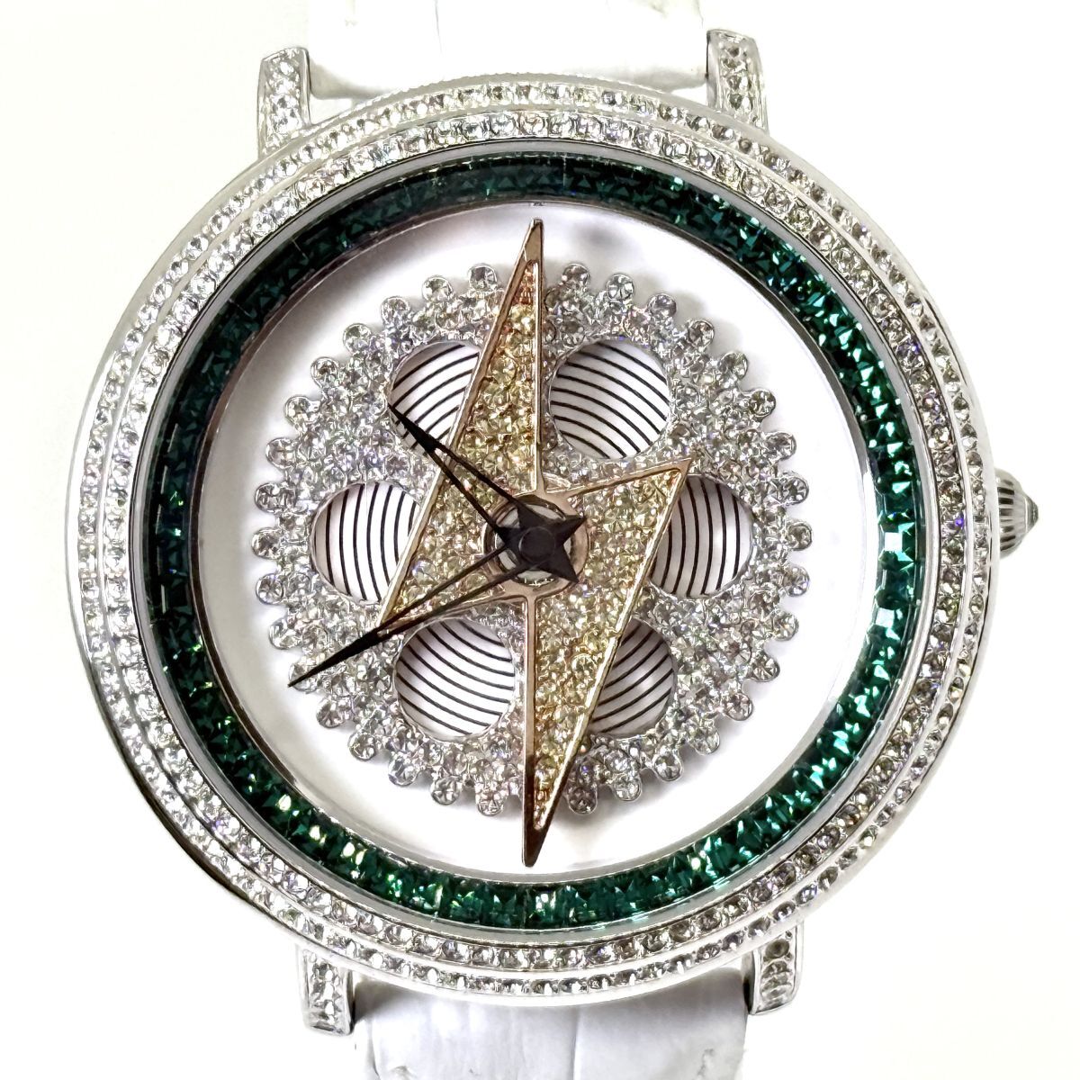 T5474 アンコキーヌ Anne Coquine 腕時計 時計 SSA 金子賢モデル サンマリノボルト サマーセール価格 定価51700円 石付き コレクション拍卖