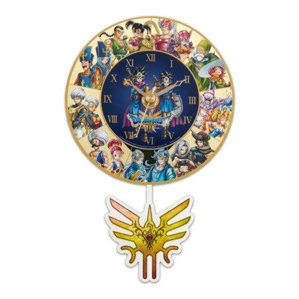 【新品】ドラゴンクエスト AM 壁掛け時計 ~HD 2D版 DQIII 発売記念デザイン~【ドラクエ Dragon Quest Wall Clock】拍卖