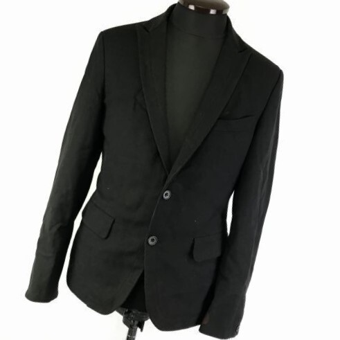 PPFM テーラードジャケット メンズM 黒 管NO. 9-096拍卖