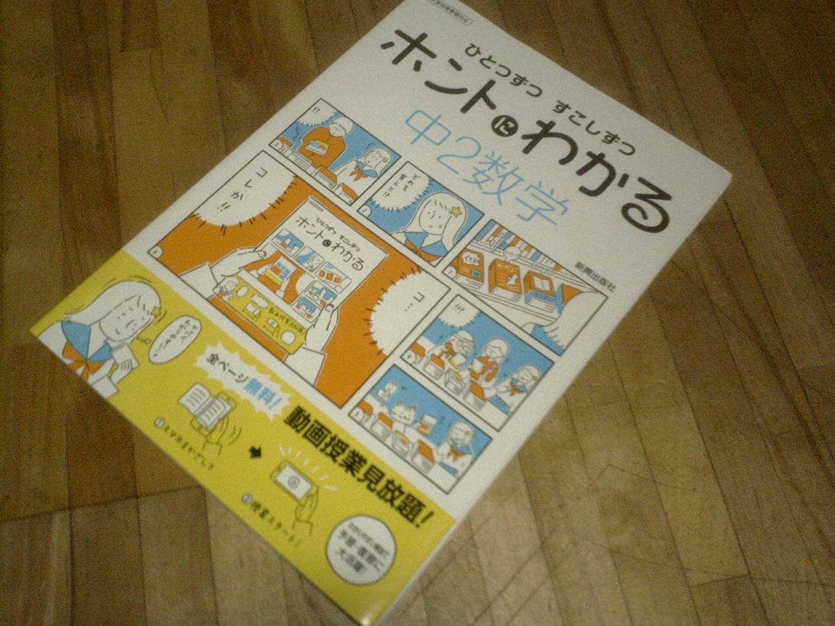 § ひとつずつ すこしずつ ホントにわかる 中2数学拍卖