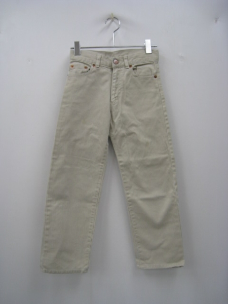 BOOFOOWOO ブーフーウー デニム ベージュ 120 綿100% 拍卖