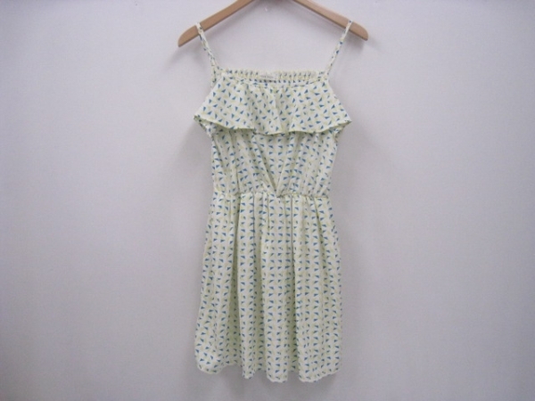 LOWRYS FARM ローリーズファーム☆美品 裏地有 ワンピース 白 M 拍卖