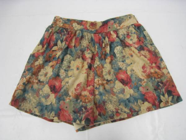 PAGE BOY ページボーイ ショートパンツ キュロット 花柄 M 拍卖