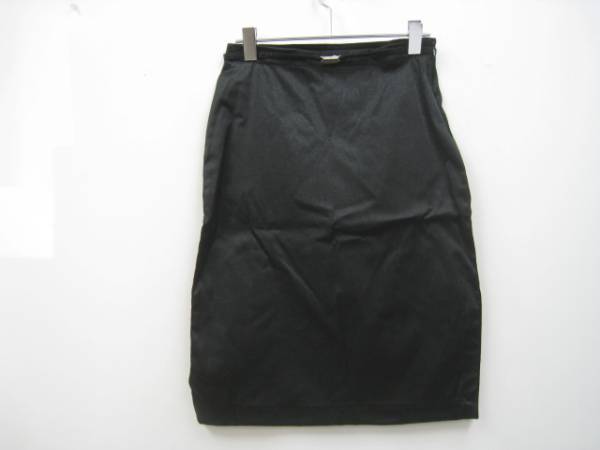 FERRE ジャンフランコフェレ 膝丈 タイトスカート ベルト ブラック 26/40 拍卖