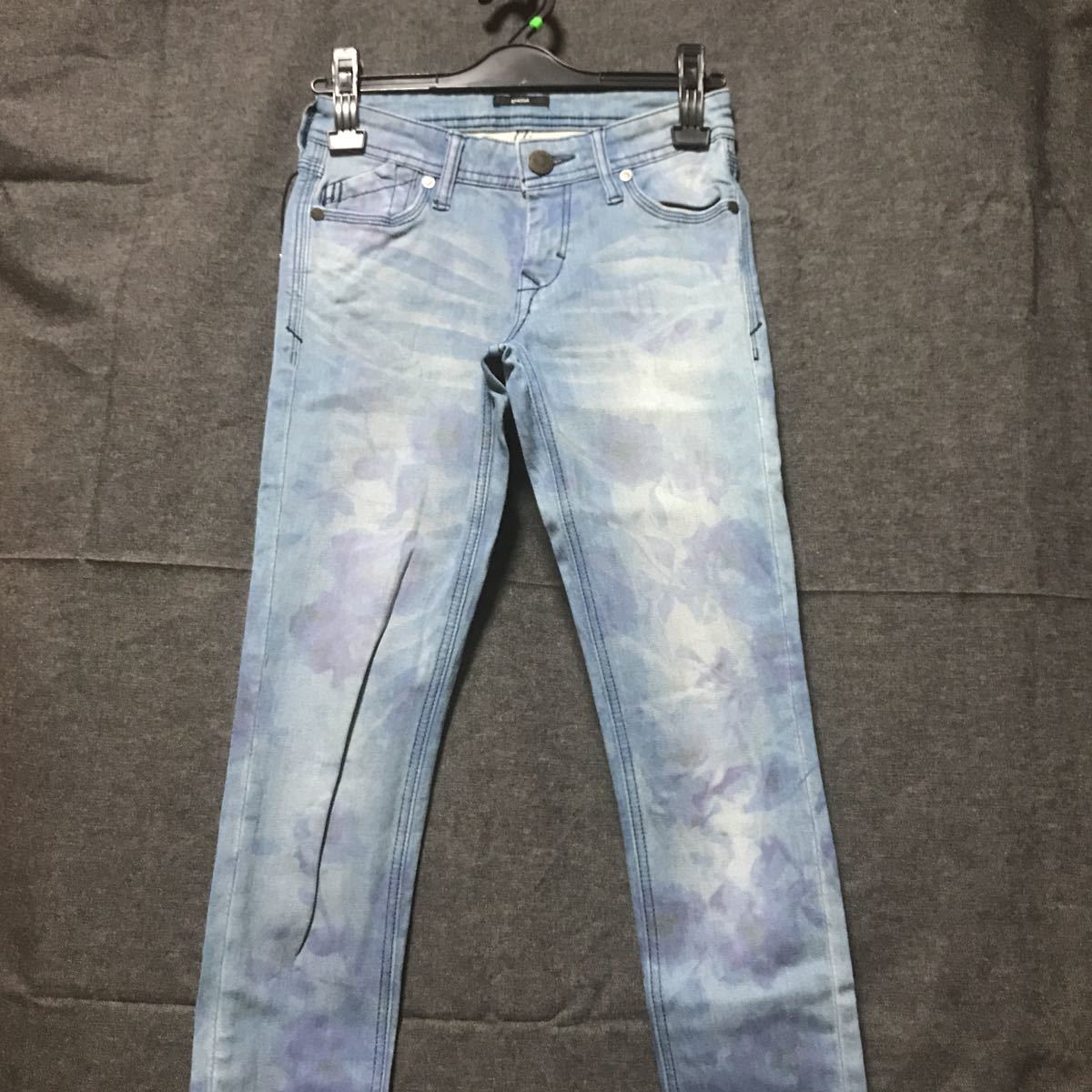 美品激安 EMODA ストレッチデニムパンツ 1 ち拍卖