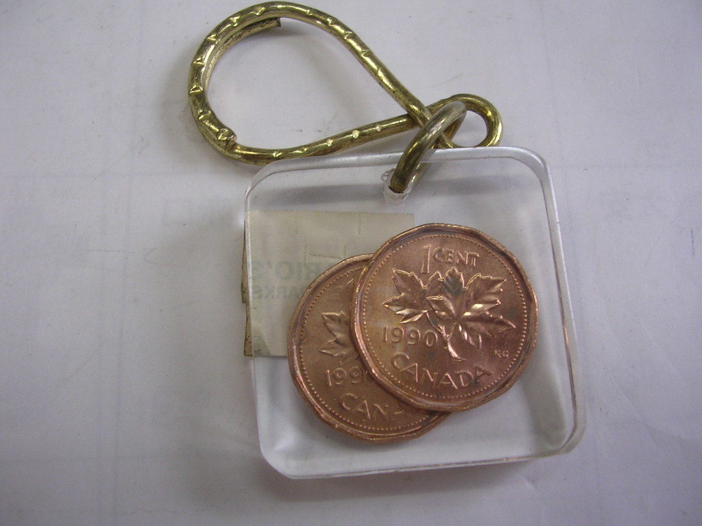 キーホルダー ■ カナダ コイン? ■/#2099拍卖