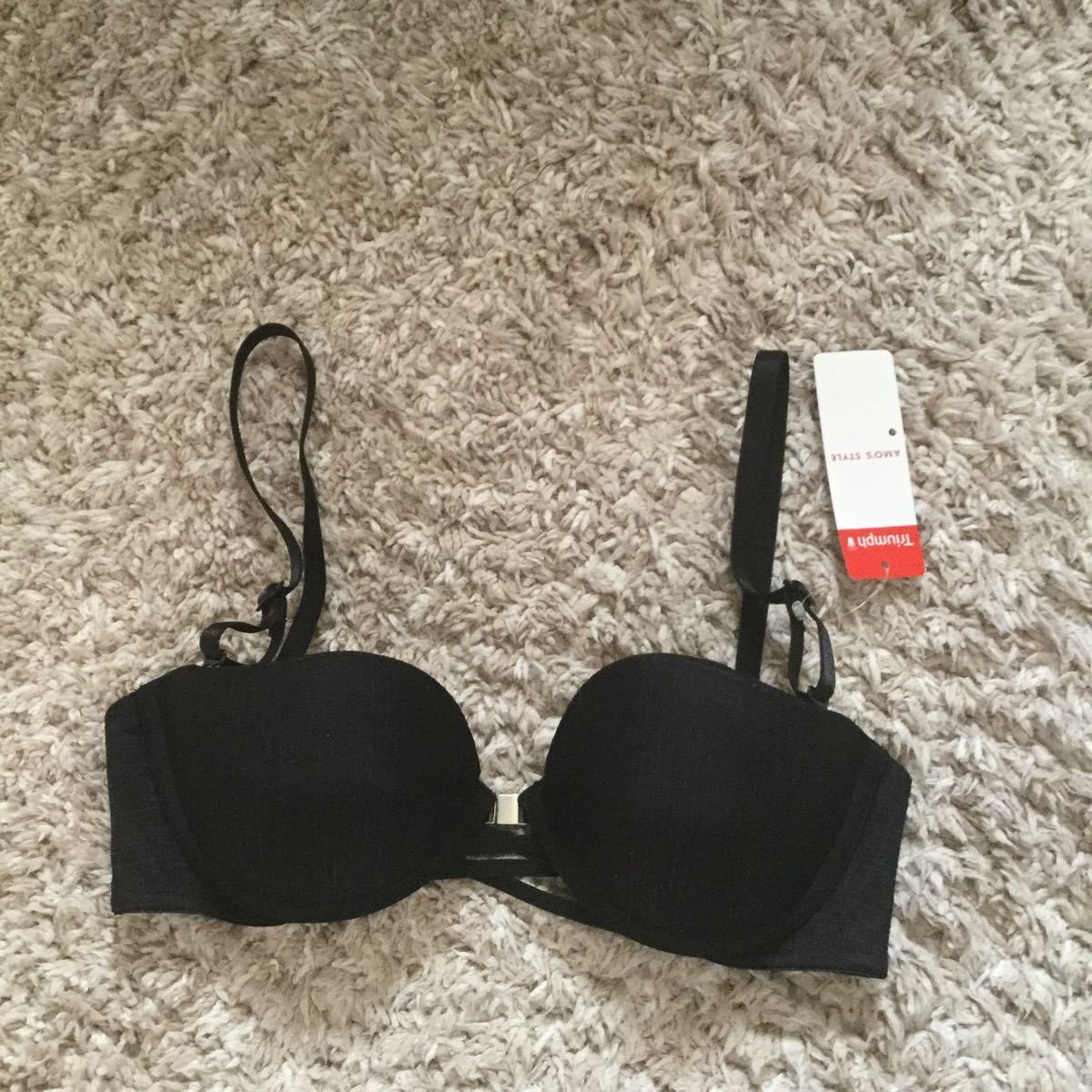 超お値打ち出品 Triumph 魅ブラ Lady's フロントホックバックストリングス C 65新品タグ付未使用品拍卖