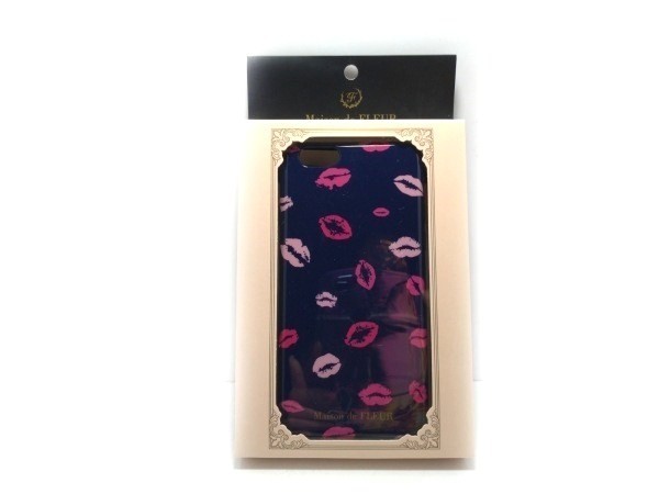 Maison de FLEUR(メゾンドフルール) リップマーク iPhoneケース iPhone6,6S対応 846392B334-283拍卖